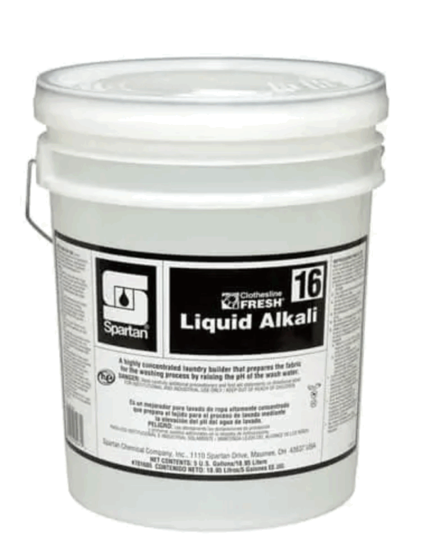 Reforzador Alcalino De Lavanderia Clothesline Fresh® Liquid Alkali 16